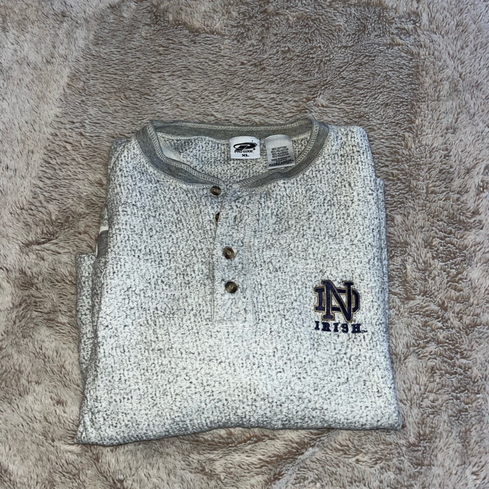 Vintage notre dame Henly pullover